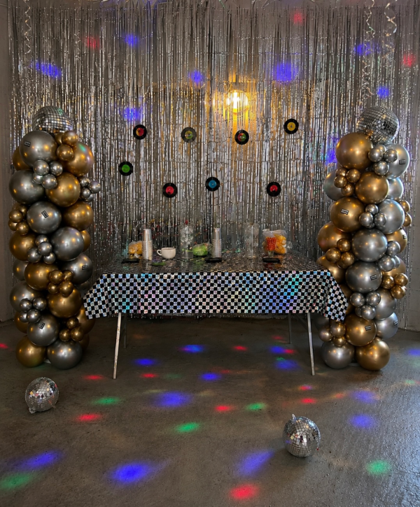 Table disco chic 🪩